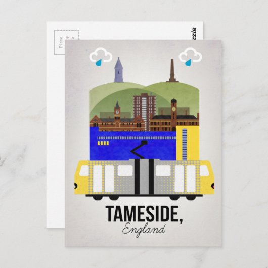 Carte Postale Tameside (Devant / Derrière)