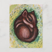 Carte Postale Tamia au printemps (Devant)