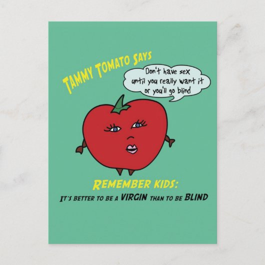 Carte postale Tammy Tomato (Devant)