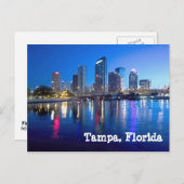 Carte Postale Tampa Bay à l'aube (Devant / Derrière)