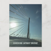 Carte Postale Tampa Bay Sunshine Skyway Bridge Floride (Devant)