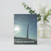 Carte Postale Tampa Bay Sunshine Skyway Bridge Floride (Debout devant)