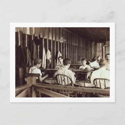 Carte Postale Tampa Cigar Boys, 1909 (Devant)