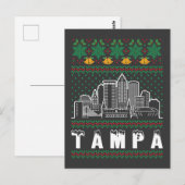 Carte Postale Tampa Florida Noël laid (Devant / Derrière)