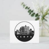 Carte Postale Tampa Florida Skyline (Debout devant)