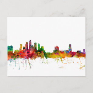 Carte Postale Tampa Florida Skyline