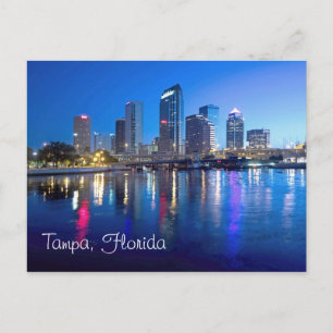 Carte Postale Tampa, Floride à l'aube