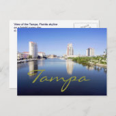 Carte Postale Tampa, Floride, États-Unis (Devant / Derrière)