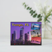 Carte Postale Tampa, Floride - l'état du soleil (Debout devant)