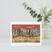 Carte Postale Tampa, Floride - Salutations De Mac Dill Field (Debout devant)