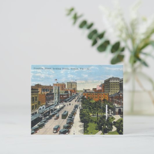Carte Postale Tampa - Franklin Street (Debout devant)