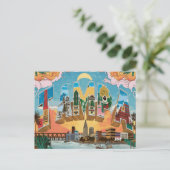 Carte Postale Tampa, Vintage voyage de Floride (Debout devant)