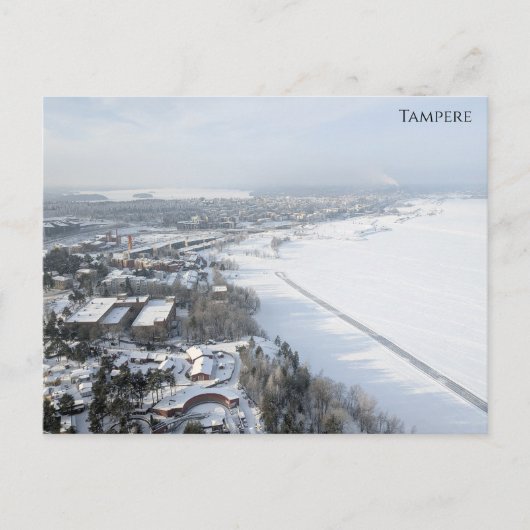 Carte Postale Tampere in Winter (Devant)