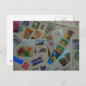 Carte Postale tampons-encreurs (Devant / Derrière)