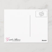 Carte Postale Tan and Grey Tile Pattern (Dos)
