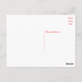 Carte Postale Tan & Black Shih Tzu Chien Chien Chien Chien Chien (Dos)