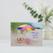 Carte Postale Tan tropical (Debout devant)