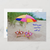 Carte Postale Tan tropical (Devant / Derrière)