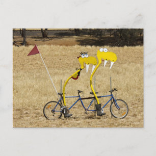 Carte Postale Tandem Snakes