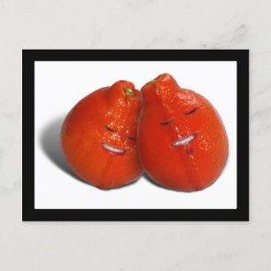 Carte Postale Tangerine Couple (Orange vous aussi amoureux ?)