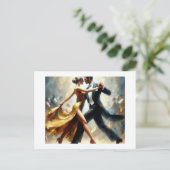 Carte Postale Tango, (Debout devant)