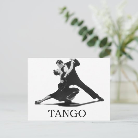CARTE POSTALE TANGO (Debout devant)