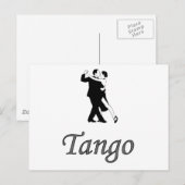 CARTE POSTALE TANGO (Devant / Derrière)