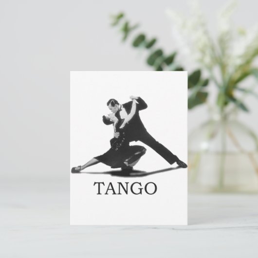 CARTE POSTALE TANGO (Debout devant)