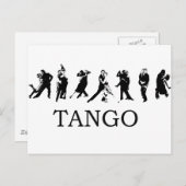 CARTE POSTALE TANGO (Devant / Derrière)