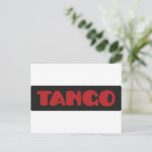 Carte Postale Tango (Debout devant)