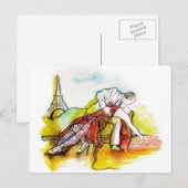 Carte Postale Tango à Paris (Devant / Derrière)
