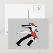 Carte Postale Tango d'années '20 (Devant / Derrière)
