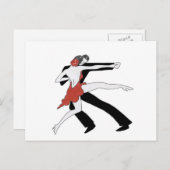 Carte Postale Tango/Danse Avec Moi (Devant / Derrière)