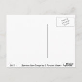 Carte Postale Tango de Buenos Aires (Dos)