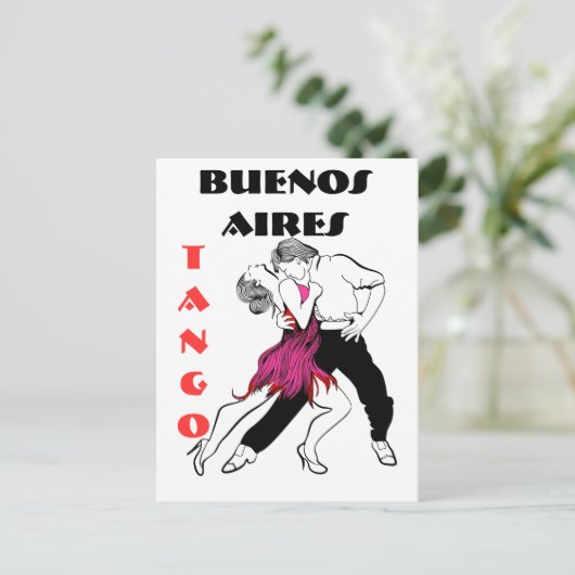 Carte Postale Tango de Buenos Aires (Debout devant)