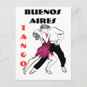 Carte Postale Tango de Buenos Aires (Devant)