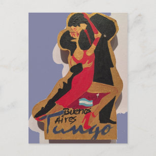 Carte Postale Tango de Buenos Aires
