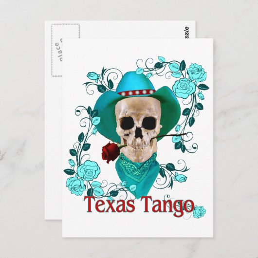 Carte Postale Tango du Texas (Devant / Derrière)