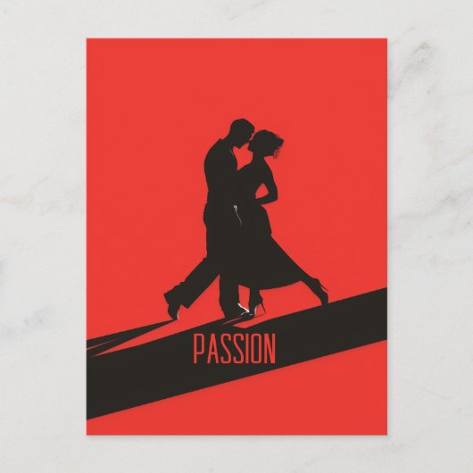Carte Postale Tango passionné (Devant)