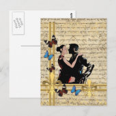 Carte Postale tango vintage (Devant / Derrière)