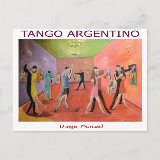 Carte Postale Tangueria 5 (Devant)