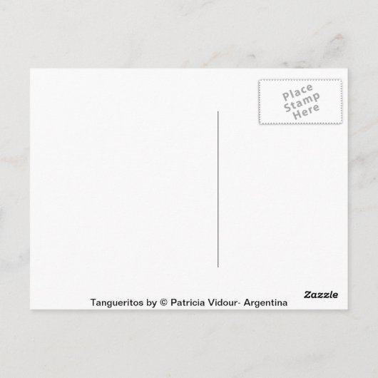 Carte Postale Tangueritos Tango (Dos)