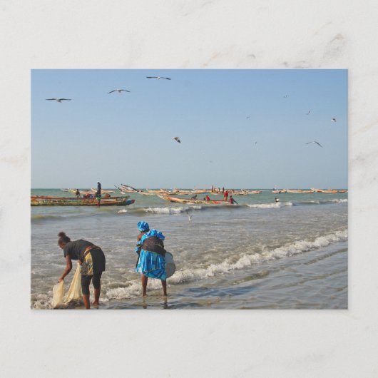 Carte Postale Tanji, Gambie (Devant)