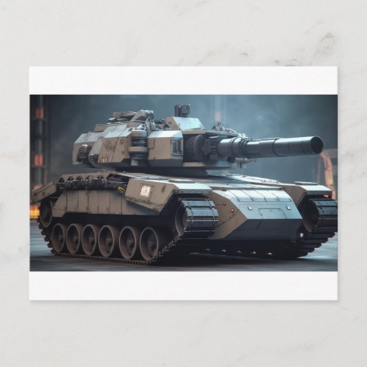 Carte Postale Tank d'une réalité alternative (Devant)