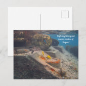 Carte Postale Tank & Marine Marvel : L'histoire de Saipan (Devant / Derrière)