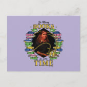 Carte Postale Tant De Livres, Si Peu De Temps (Devant)