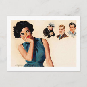Carte Postale Tant D'Hommes, Tant De Choix, Vintages