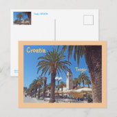 CARTE POSTALE TANTALISATION DU TROGIR, CROATIE (Devant / Derrière)