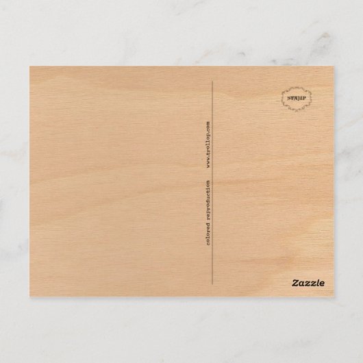 Carte postale Tante Bunny (Dos)