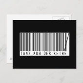 Carte Postale Tanz aus der Reihe (Devant / Derrière)